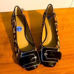 Leopard print B Makowsky clad hair shoes sz 7.5